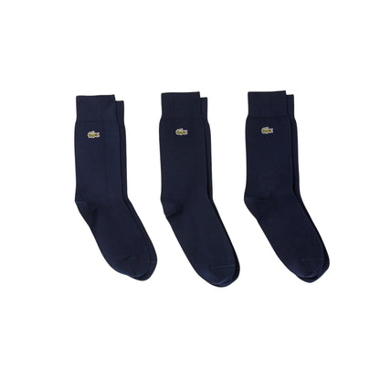 Lacoste 3-pack Long Socks Calcetines Unisex adulto