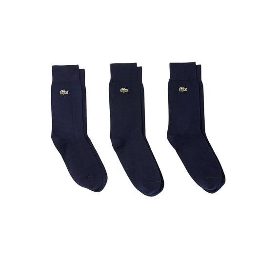 Lacoste 3-pack Long Socks Calcetines Unisex adulto