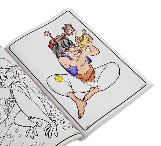 Crayola - Libro para colorear de animación de Disney con hojas de pegatinas, regalo para niñas y niños, a partir de 3 años