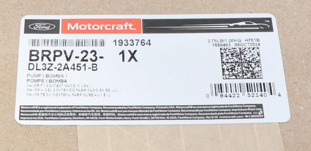 Motorcraft - Bomba Asy-Vacuum (P) (BRPV23)