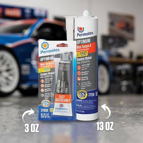 Permatex Fabricante de Juntas Optimum Gris, 3.35 oz, 27036
