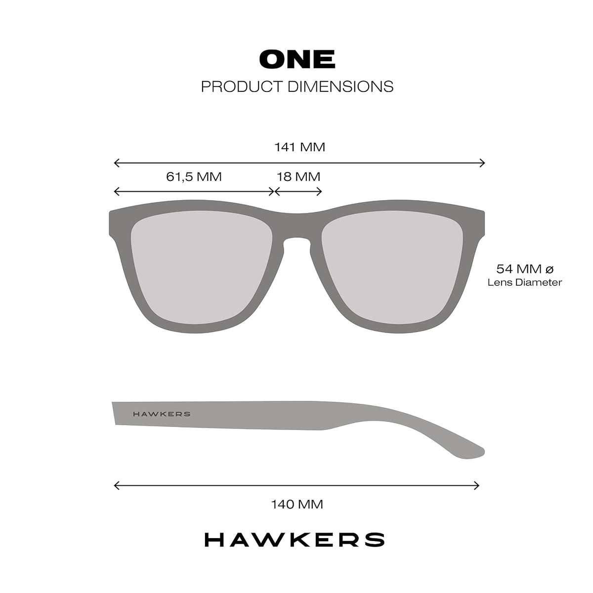 Hawkers One - Sunglasses Womens and Mens - Trendy Sunglasses - 100% UV400 Protection