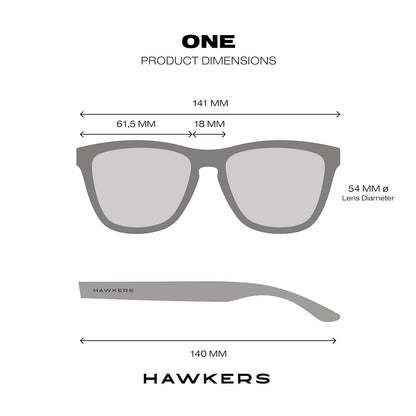 Hawkers One - Sunglasses Womens and Mens - Trendy Sunglasses - 100% UV400 Protection