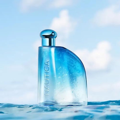 NÁUTICA, Blue Eau de Toilette, Fragancia Unisex, Aroma Fougère Marino, Vegano, Fresco y Duradero, 100 ML
