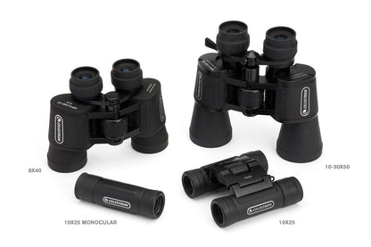 Celestron – Binocular UpClose G2 8x21 – Óptica de Revestimiento múltiple para observación de Aves, Vida Silvestre, Paisaje y Caza, prismático de Techo para Principiantes – Incluye Funda de Transporte