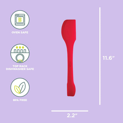 Chef'n Switchit - Espátula de silicona, Cereza, 1