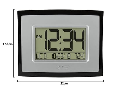 La Crosse Technology WT-8002U Reloj Digital para Pared
