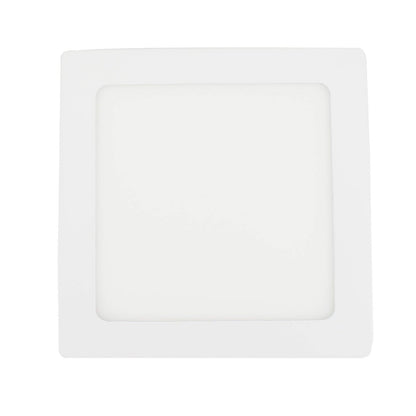 Sanelec 1298 Lámpara Cuadrada de Sobreponer LED - Luz Cálida - 12 W