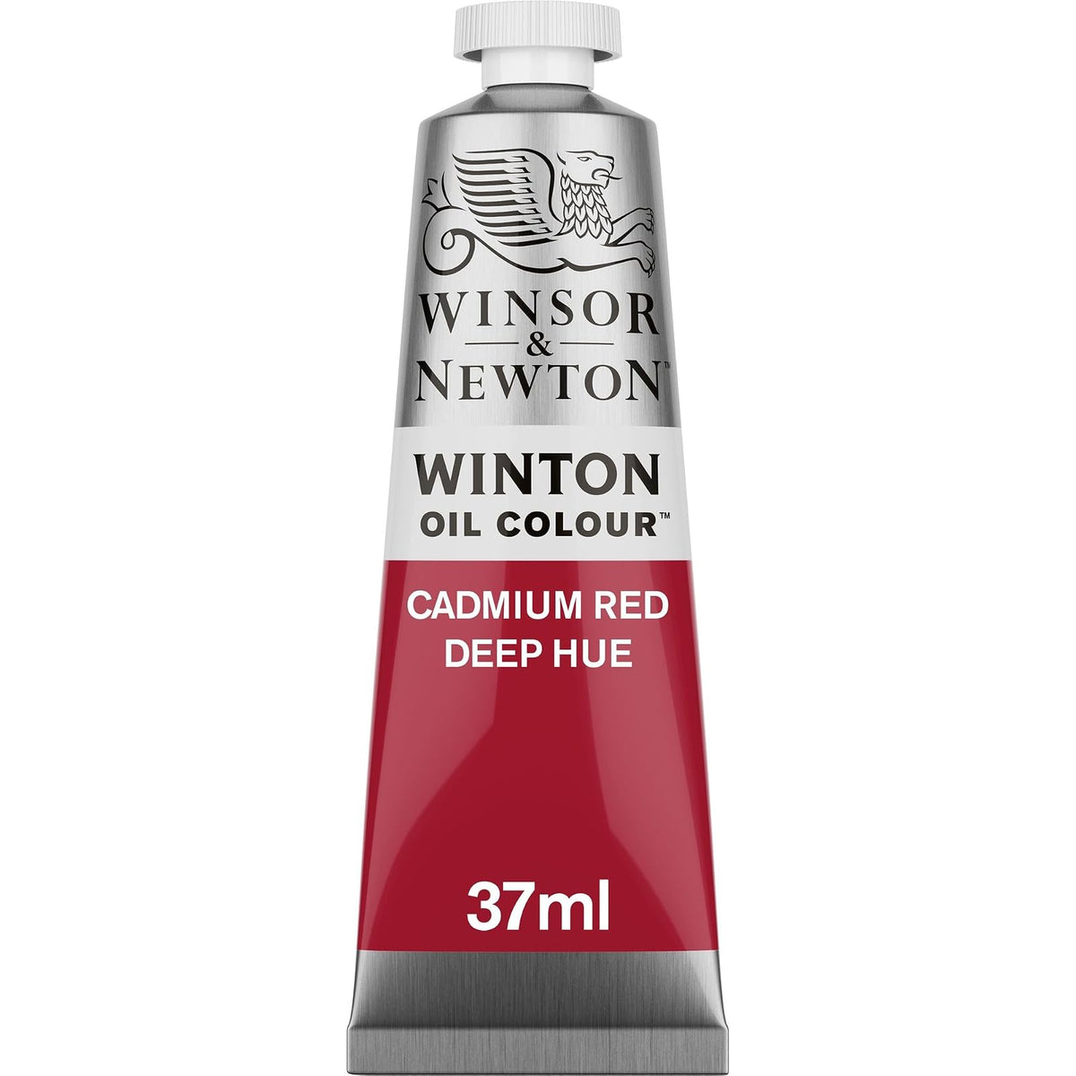 Winsor & Newton Winton Pintura al Óleo, Tubo de 37 ml, Dark Verdigris y Más Colores - Tono rojo profundo cadmio