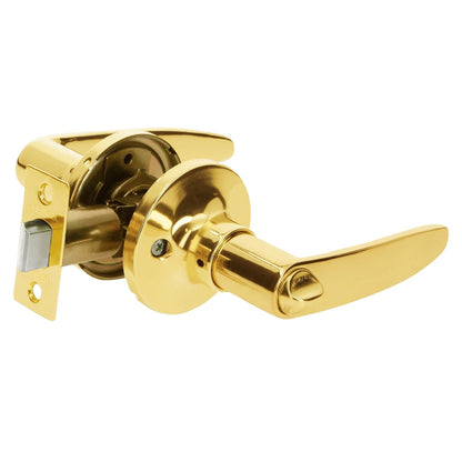 Hermex CEMA-1R Cerradura de Manija Latón Brillante - Latón brillante - Baño