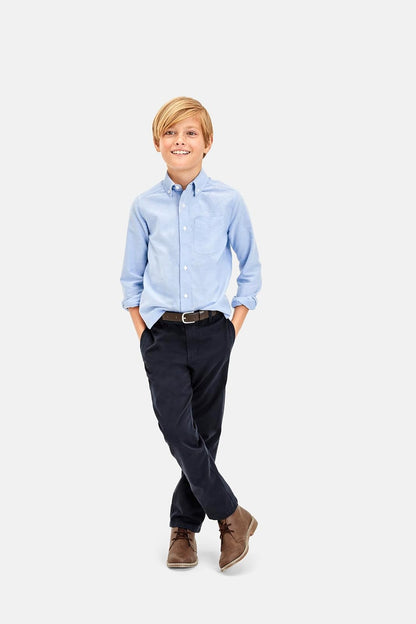 The Children's Place Pantalones Chinos elásticos Uniformes para niños, Paquete de 2 Pantalones para Niños