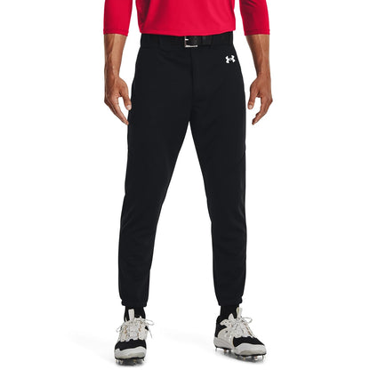 Under Armour Pantalón de Béisbol Utilitario para Hombre - M - (001) Negro - Blanco