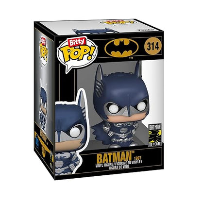Funko Bitty Pop! Batman 85th Anniversary: Mini Collectible Toys 4-Pack - Mr. Freeze™ - Batman™ & Robin, Batman™ - 1997, The Penguin™ - Batman™ Returns, & Mystery Chase Figure (Styles May Vary)