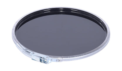 Vestil LID-STL-LL Steel Lever Lock Pail Lid, for 5 gallon, Black