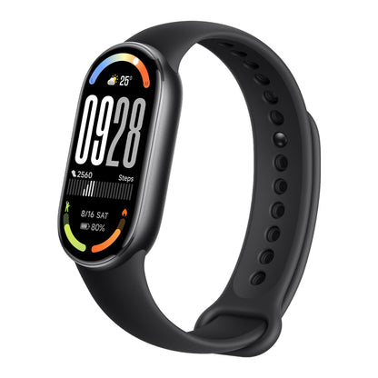 XIAOMI Band 10 Smartwatch Negro - Batería de hasta 21d, Pantalla AMOLED de 1.72", Compatible con Android y iOS, Gestión de Sueño Optimizado y HR, Asistente Personal de Salud, Resistencia al agua 5 ATM