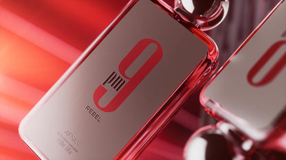 Afnan Agua de Perfume EDP 9PM Rebel (Red) para Adultos unisex, 100ml