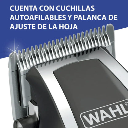 Maquina Rasuradora Para Cortar Pelo De Perro Wahl Pet Pro 3023915 Kit Para Mascotas Con 4 Peines Guía