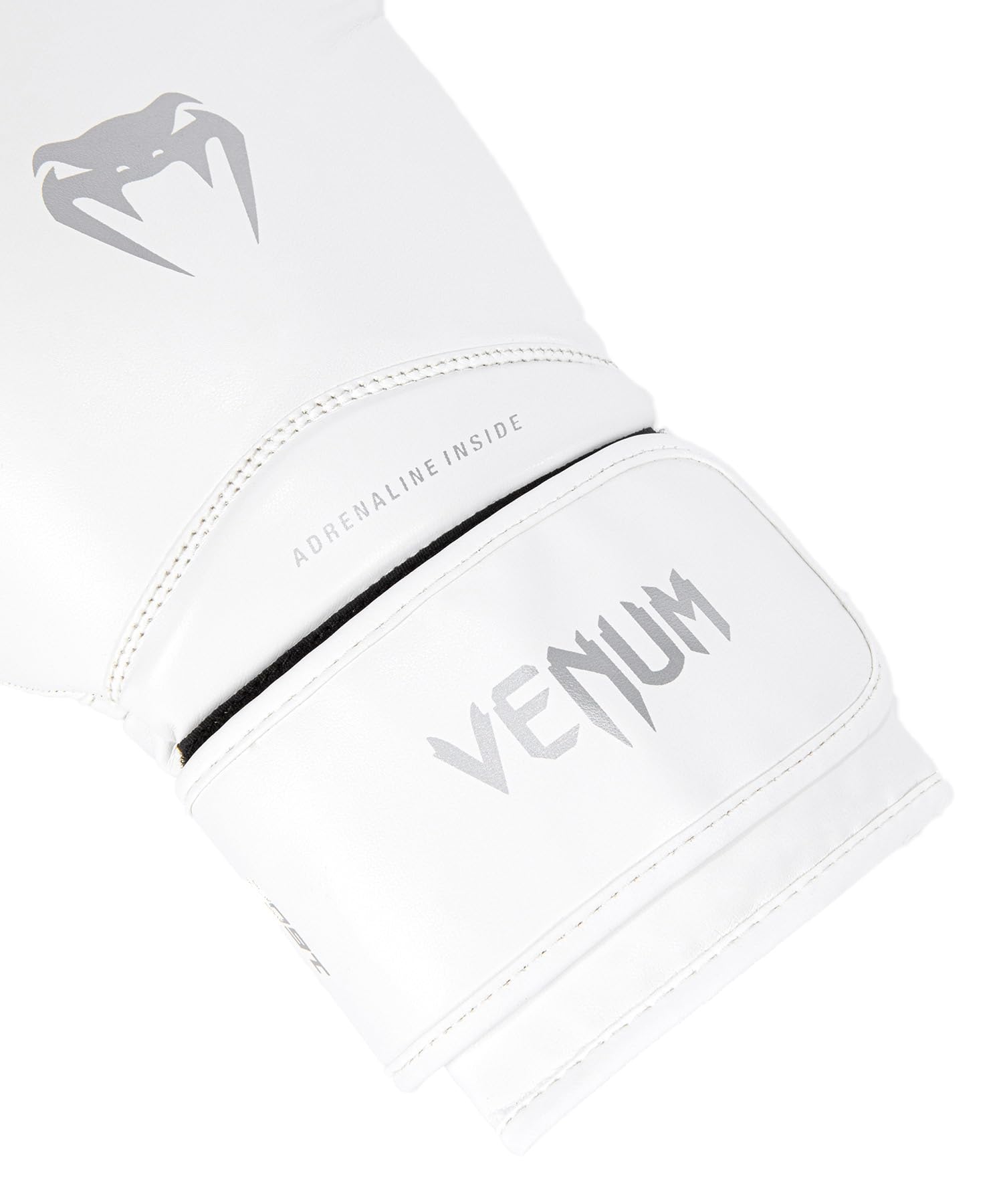 Venum - Guantes de boxeo Contender 1.5, 454 g (16 oz), blanco y plateado
