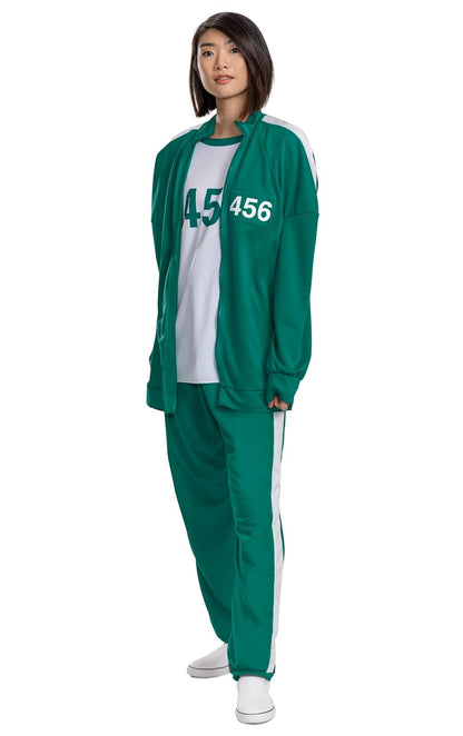 Squid Game Player 456 - Traje deportivo para adultos, Como se muestra, Small - CH - Como se muestra