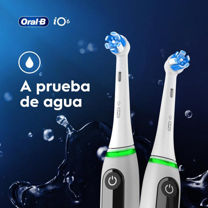 Oral-B Cepillo Dental Eléctrico iO6, Conexión con App, Sensor de Presión