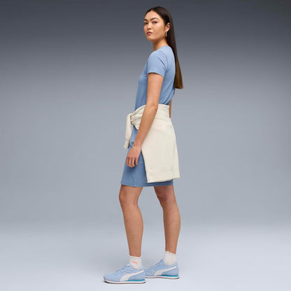 PUMA Essentials Small Logo Slim Fit T-Shirt Dress Vestido Informal Mujer