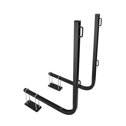Camco Rhino - Soporte para Tanque de Montaje en Parachoques para RV, Cuenta con una construcción de Acero Recubierto de Polvo, Correas Resistentes y se Adapta a Parachoques de 4 Pulgadas y 4 1/2 - Soporte de montaje para parachoques