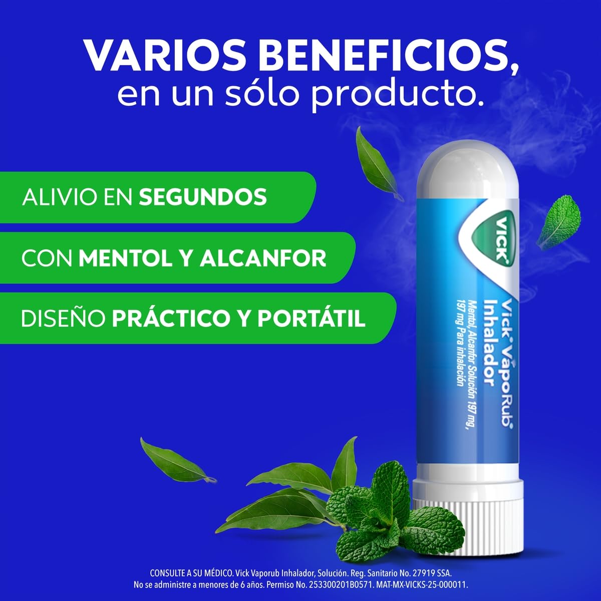 Vicks Vick Vaporub 2 Inhaladores