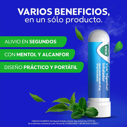 Vicks Vick Vaporub 2 Inhaladores