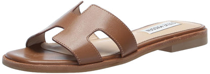 Steve Madden Hadyn sandalias para mujer - 22.0 cm - COGNAC LEATHER
