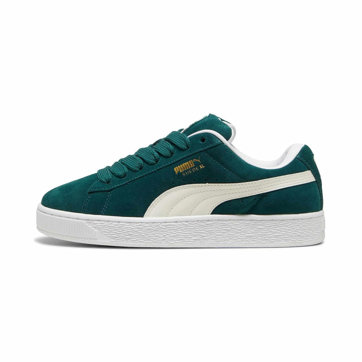 PUMA, Tenis Casuales Suede XL, Unisex, Azul, Talla 26
