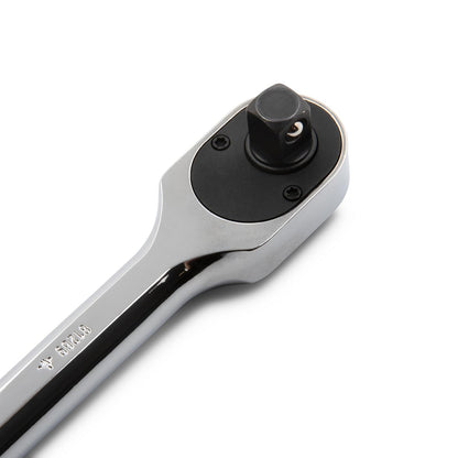 GEARWRENCH 81269XP - carraca de lágrima de mango extra largo chapado en cromo de 3/8 pulgadas