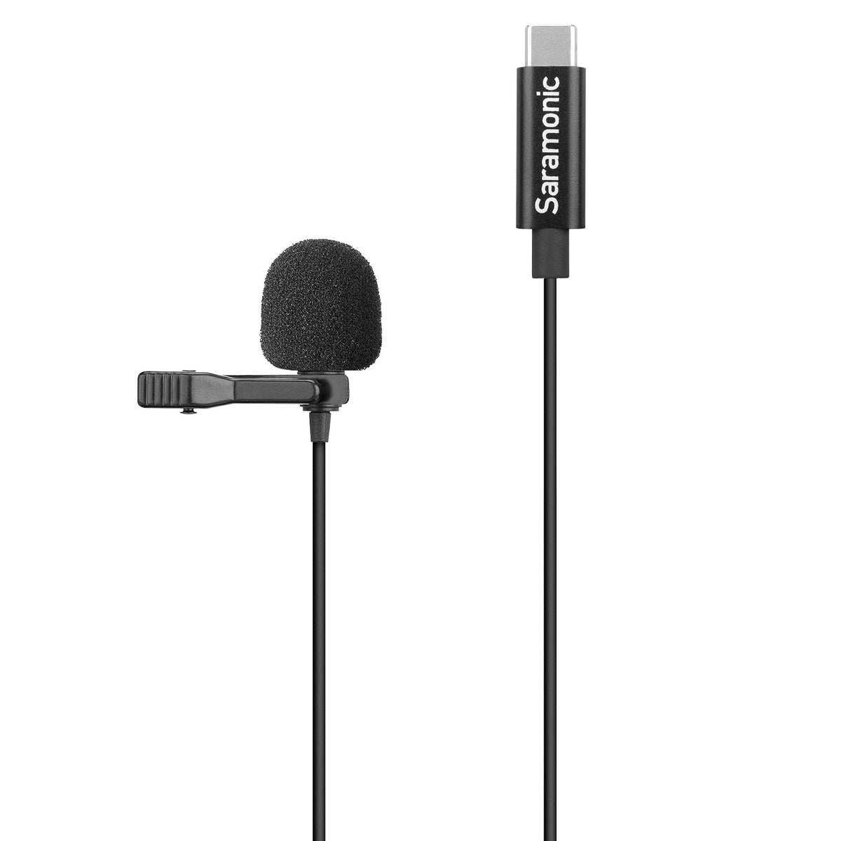 Saramonic LavMicroU3A 6.5" Omni Lav Microphone w/USB Type-C for Android Devices