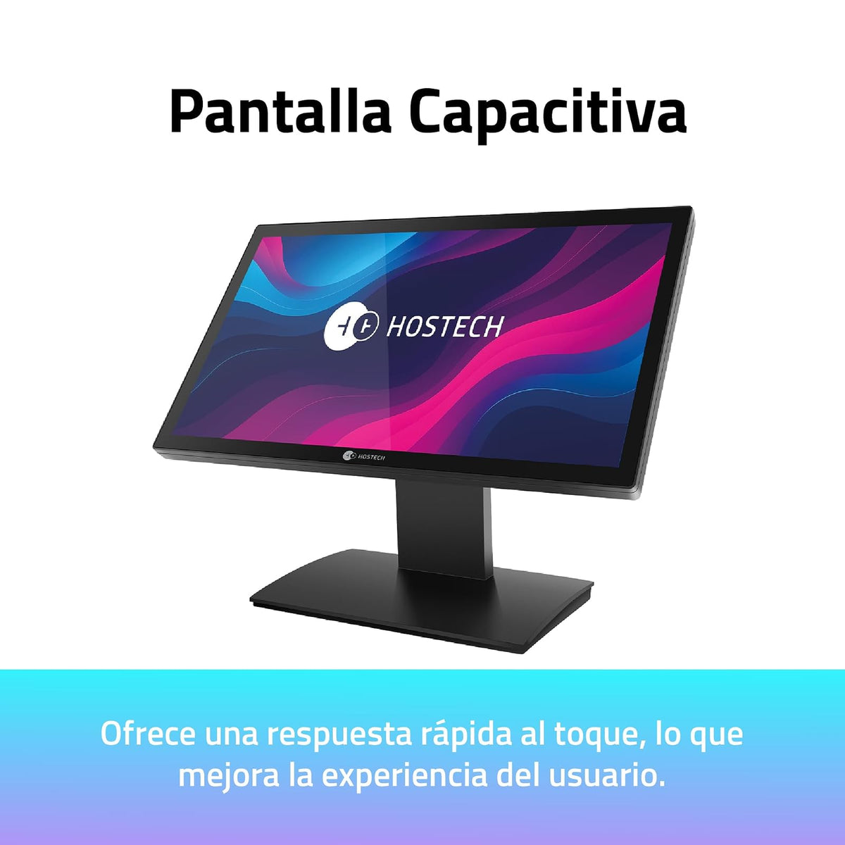 Hostech Monitor Touch 18.5'' IPS Full HD con HDMI para Punto de Venta