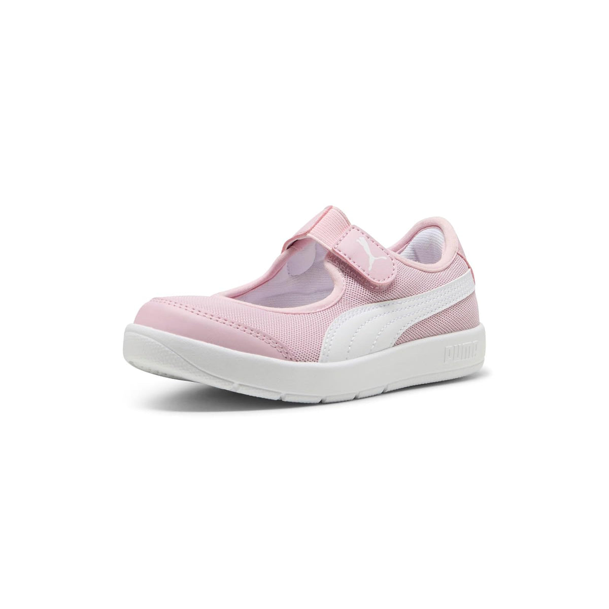 Puma Courtflex - Tenis Unisex con Velcro para niños