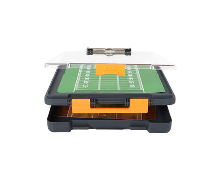 Dexas Clearview Clipcase Portapapeles de borrado en seco, 13.75 x 9.5 pulgadas, naranja. Ver los papeles claramente al aire última intervensión, mantente organizado y seco. Ideal para entrenamiento,