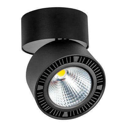 Tecnolite Lámpara Spot LED de Sobreponer Dirigible 24 W, Luz Suave Cálida, No atenuable, LED integrado