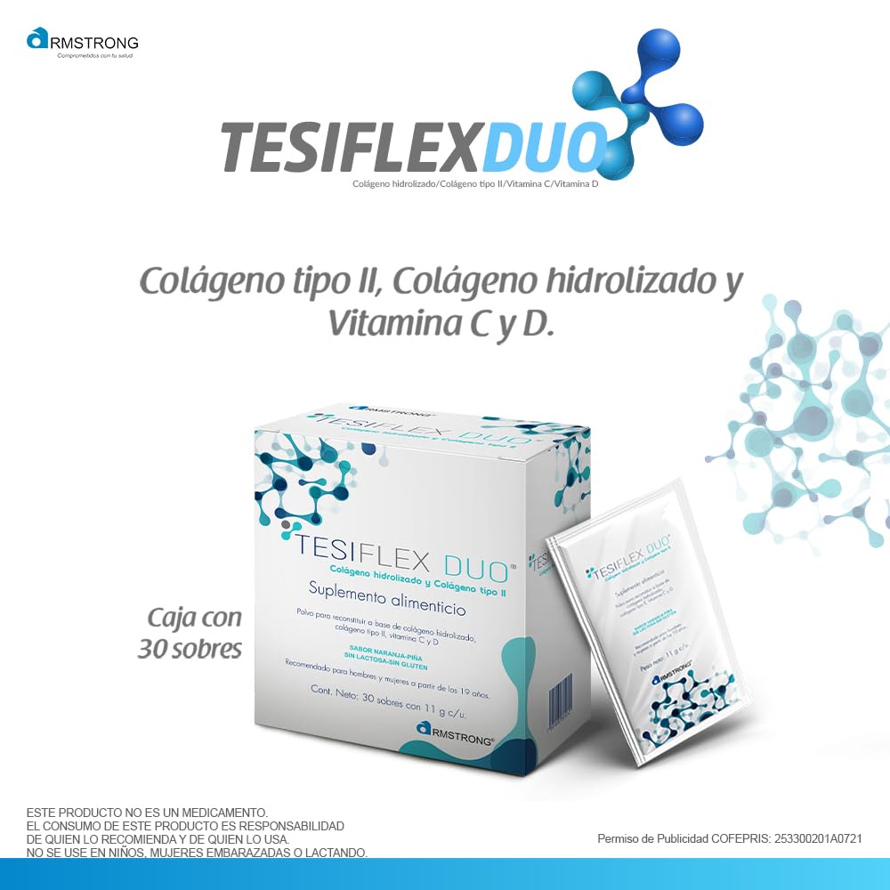 Tesiflex Duo Polvo caja con 30 sobres de 11 gr. c/uno