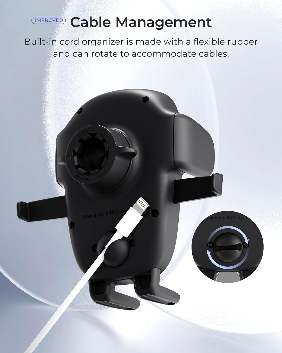 iOttie Easy One Touch Advanced Soporte Universal para salpicadero y Parabrisas con Ventosa para iPhone, Samsung, Google, Todos los teléfonos Inteligentes