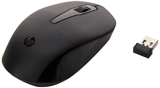 HP Mouse Inalámbrico 150, Conexión de 2.4 GHz, 1600 dpi, Windows/Mac OS, Ambidiestro, Negro