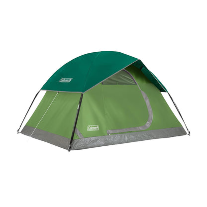 Coleman Sundome Tienda de Campaña con Mosca de Lluvia - Moderno - 2 Personas - Negro -