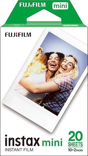 Instax Fujifilm, Película Mini, Paquete con 20 Piezas