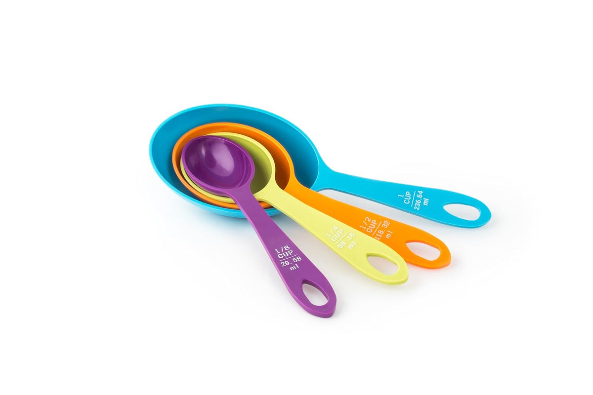 Fox Run, Juego de Tazas Medidoras 2 x 6.75 x 14.5 Pulgadas, Multicolor