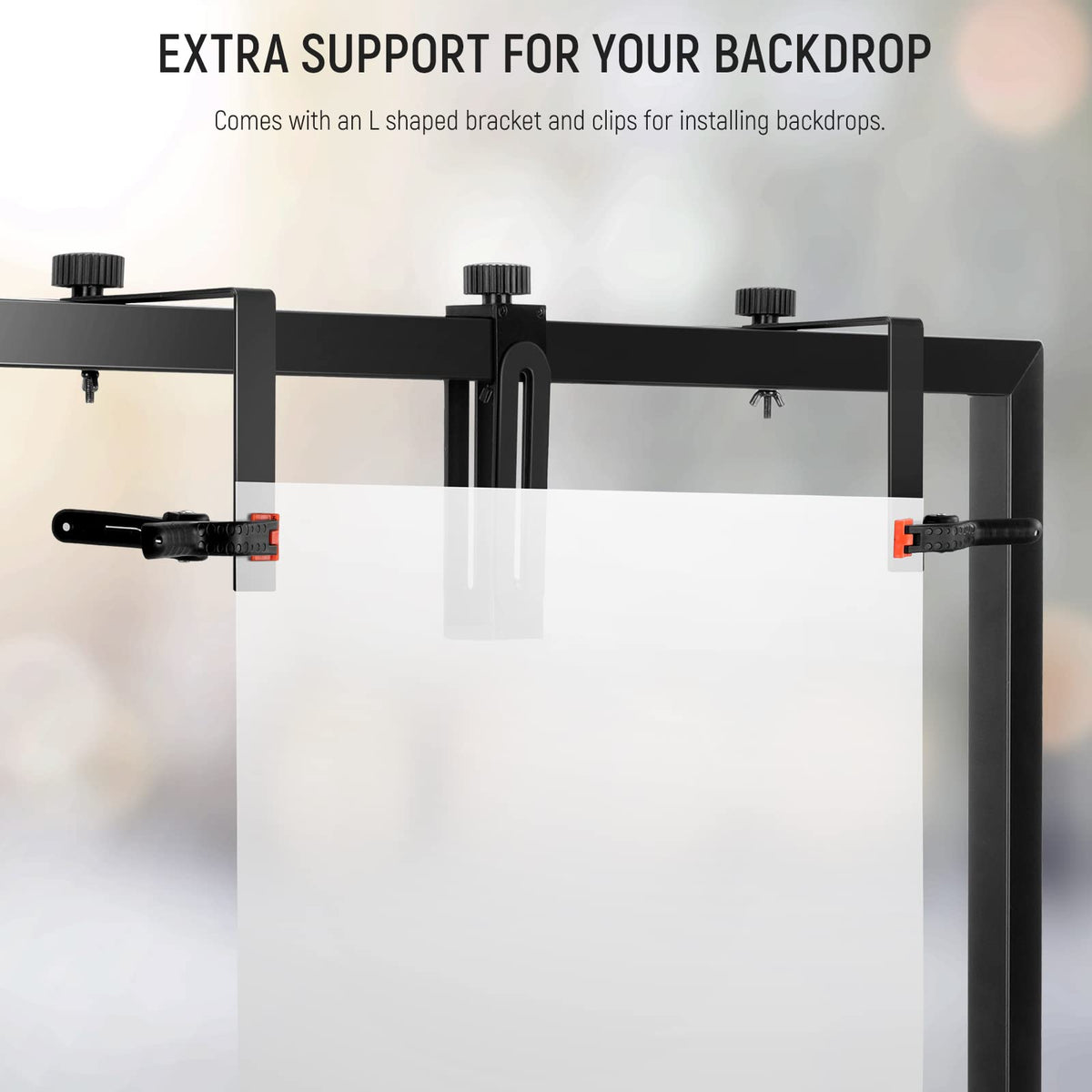 NEEWER Overhead Camera Mount Rig Soporte Cámara Cenital, Plataforma Montaje de Múltiple Dispositivo de Mesa de Acero Resistente Profesional con Abrazaderas Fondo, para Escritorio≥3,3'/1m Largo, ST100