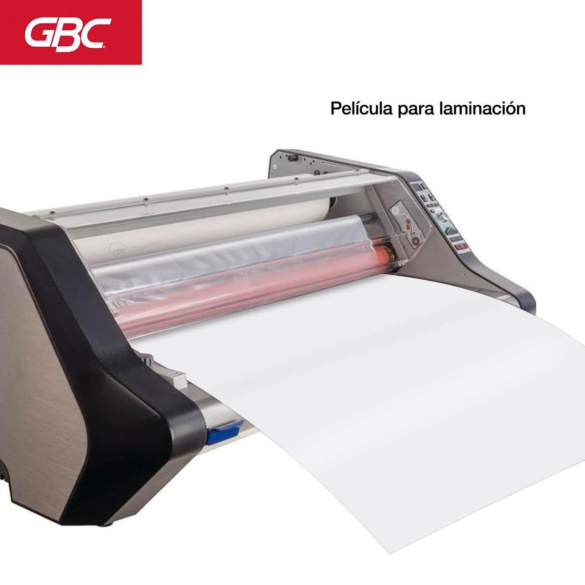 GBC 3125901 Rollo de Laminación Brillante Nap Lam, 5.0 ml, 25" x 200"