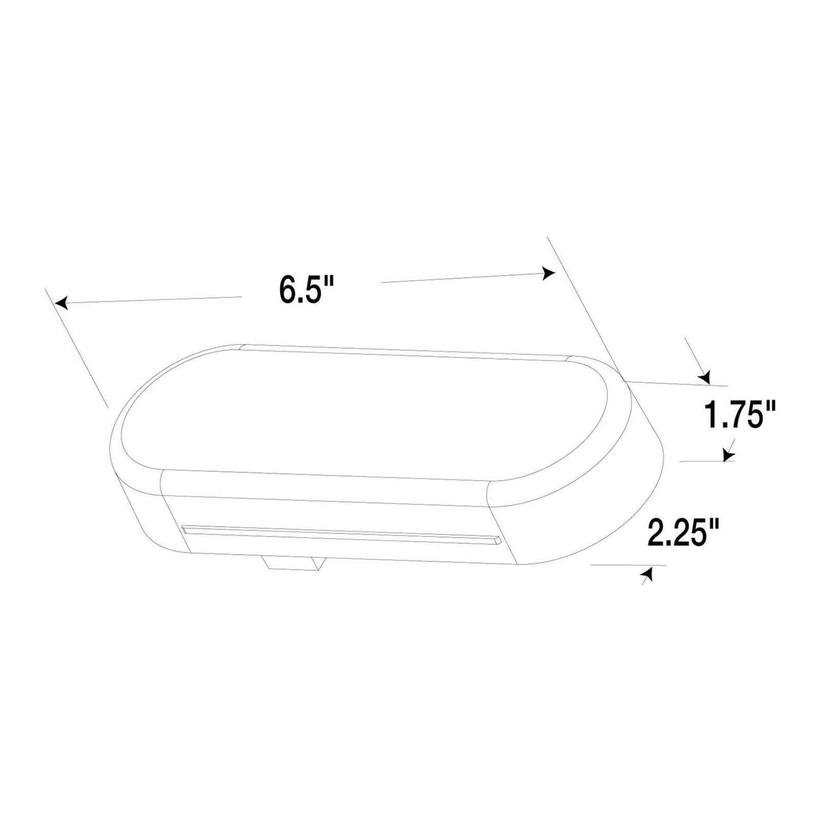 Truck-Lite Lámpara LED Delantera/Parque/Giro - Naranja - Modelo 6050A