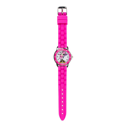 Accutime Kids Disney Mickey Mouse Minnie Mouse Analog Quartz Time Teacher Wrist Watch for Toddlers, Boys & Girls to Learn How to Tell Time