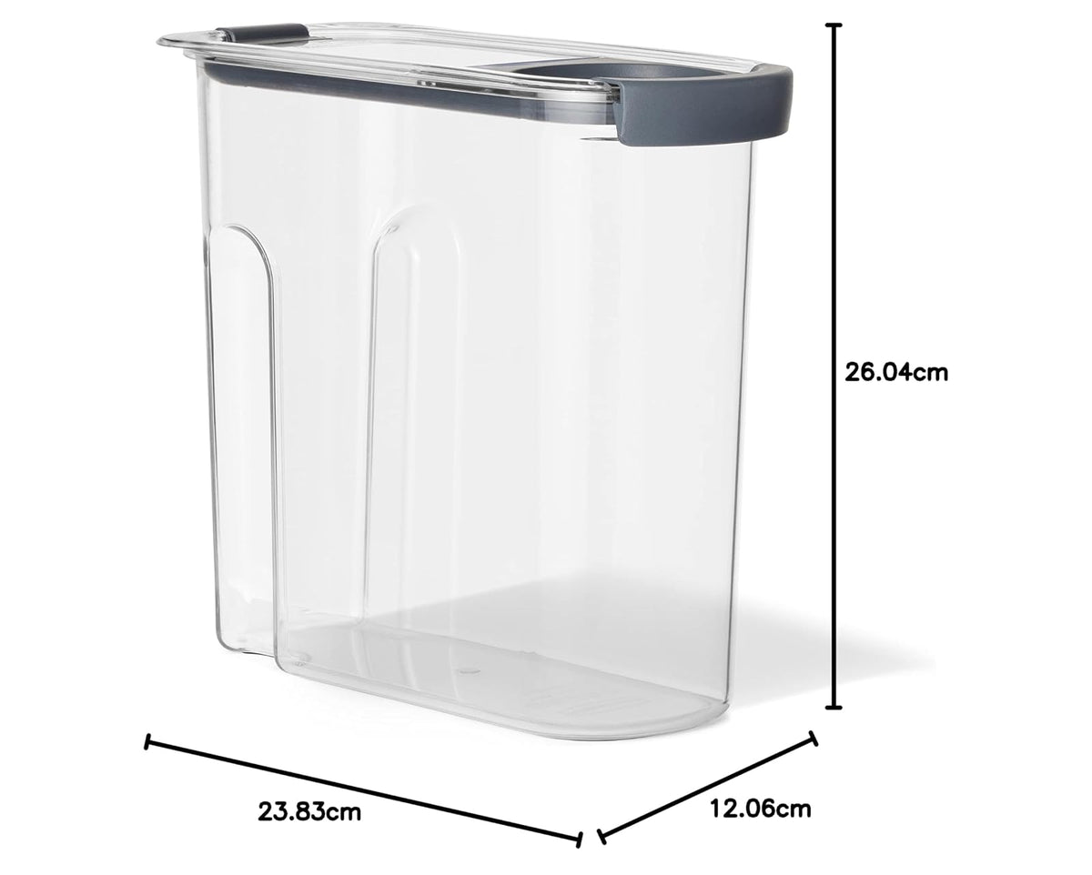 Rubbermaid Contenedor Hermético Alimentos Cereales | 18 cup capacidad, 32 oz inastillable, sin BPA, apto lavaplatos