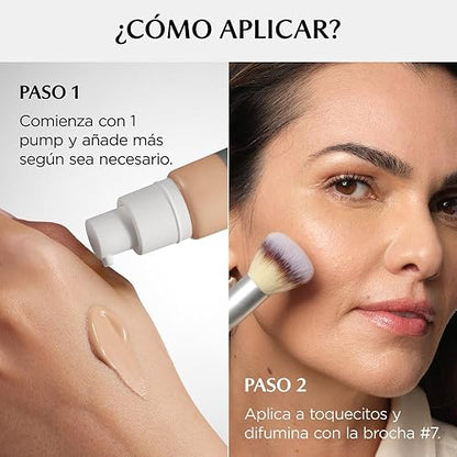 It Cosmetics - CC Cream con Protector Solar FPS 50+ 7 en 1 Base Natural | Base de Maquillaje Correctora de Cobertura Completa - con Suero Hidratante, Vitamina E y Niacinamida