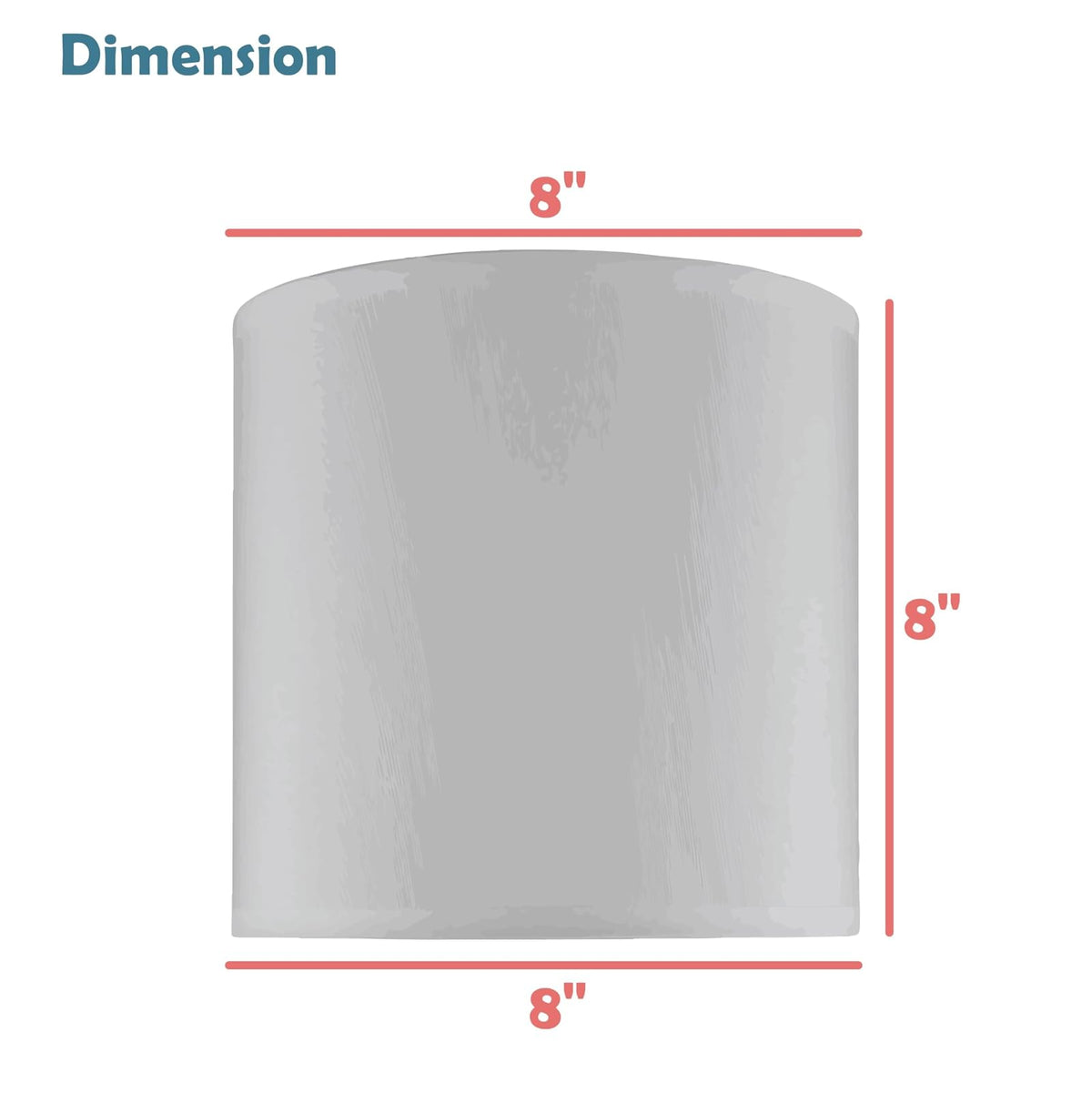 Aspen Creative 31223 - visualización de lámpara de construcción de araña con forma de tambor de transición en color blanco roto, 8 pulgadas de ancho (8 x 8 x 8 pulgadas)