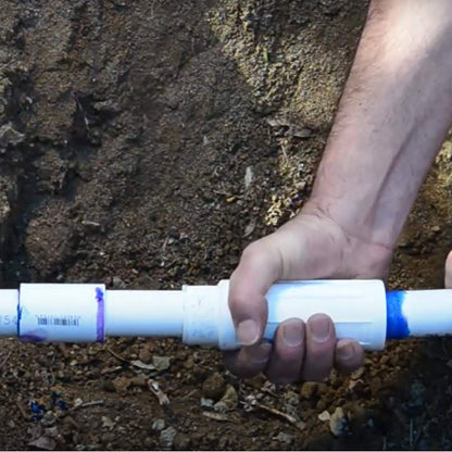 NDS 118-10 Pro-Span Acoplamiento de reparación de expansión de PVC, para tuberías de PVC rotas o agrietadas, espiga IPS deslizante X de 1 pulgada, color blanco